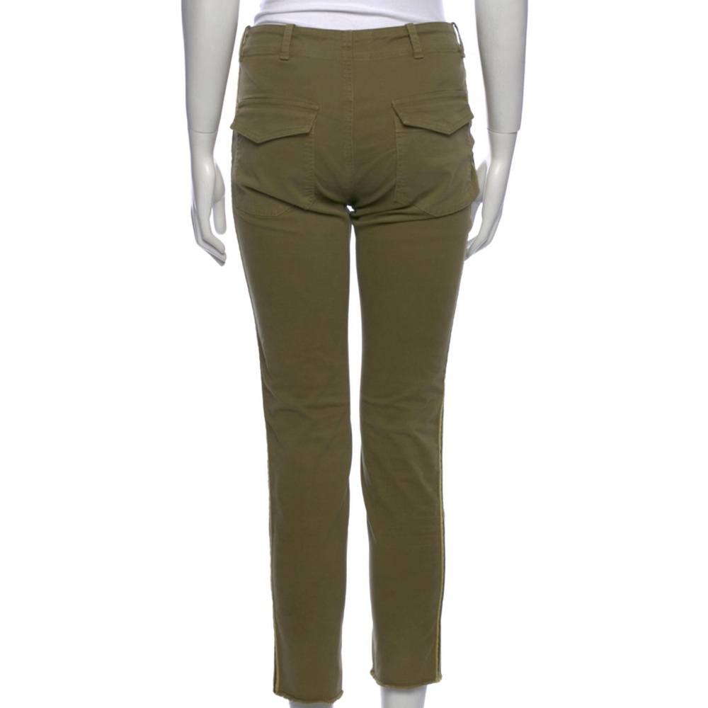 Nili Lotan Jenna Pants with Tape, Sage Green XS - Picture 5 of 5